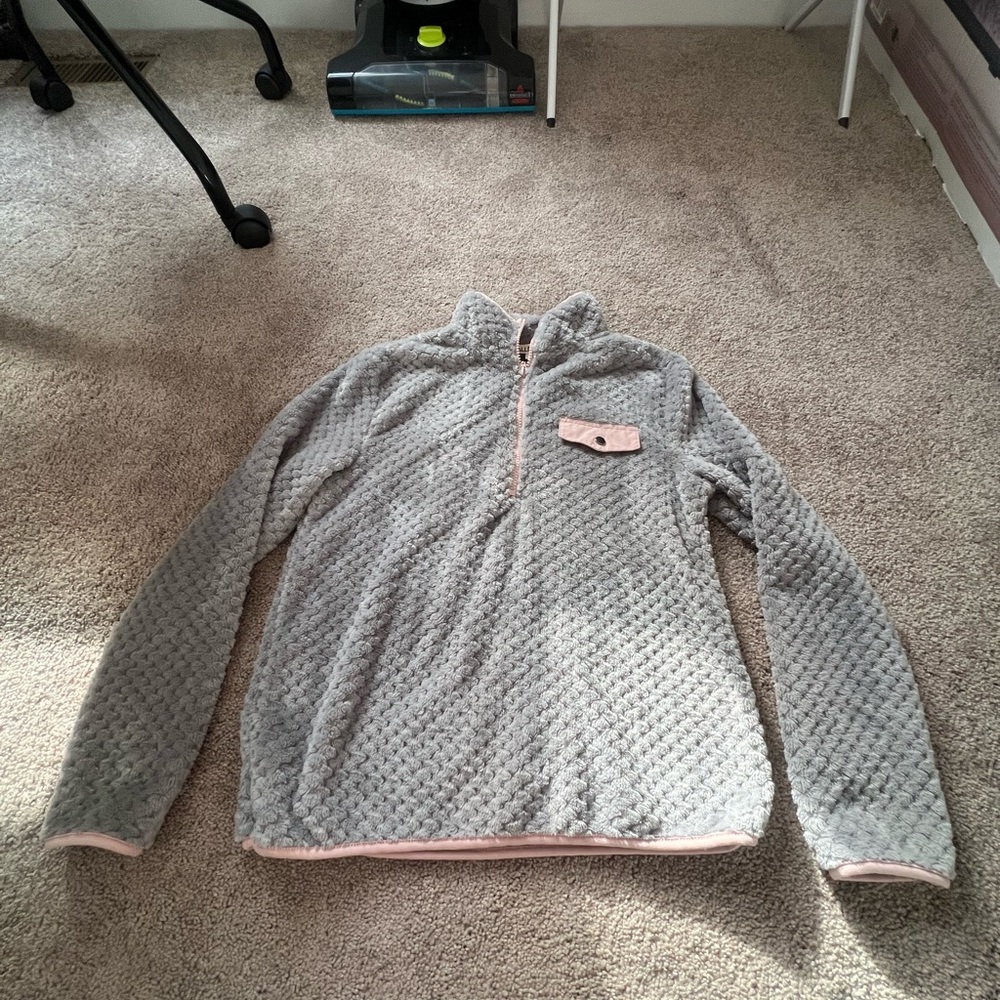 Fuzzy Quarter Zip!
